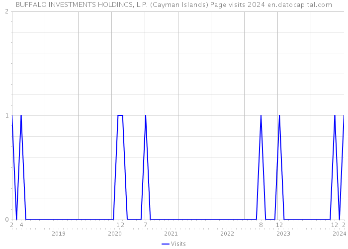 BUFFALO INVESTMENTS HOLDINGS, L.P. (Cayman Islands) Page visits 2024 