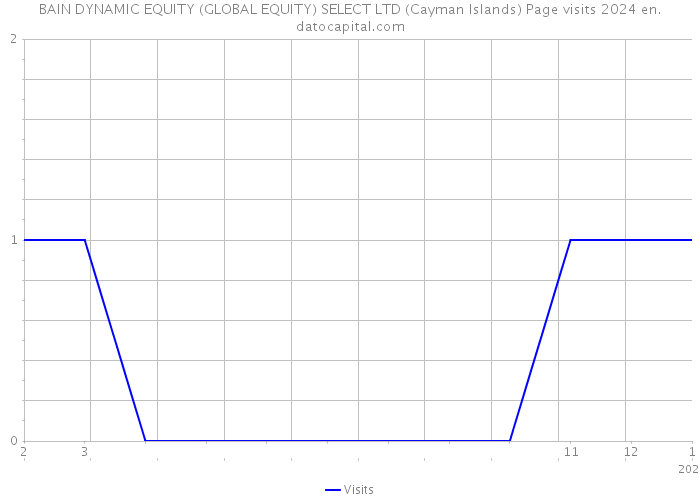 BAIN DYNAMIC EQUITY (GLOBAL EQUITY) SELECT LTD (Cayman Islands) Page visits 2024 
