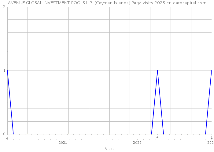AVENUE GLOBAL INVESTMENT POOLS L.P. (Cayman Islands) Page visits 2023 