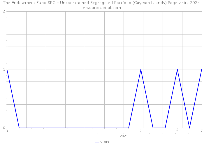 The Endowment Fund SPC - Unconstrained Segregated Portfolio (Cayman Islands) Page visits 2024 