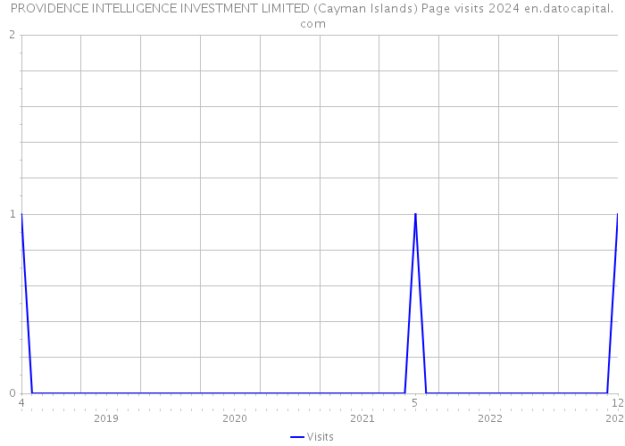 PROVIDENCE INTELLIGENCE INVESTMENT LIMITED (Cayman Islands) Page visits 2024 
