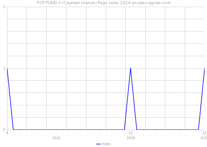 FCP FUND V (Cayman Islands) Page visits 2024 