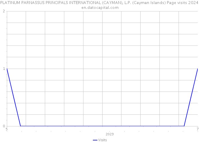 PLATINUM PARNASSUS PRINCIPALS INTERNATIONAL (CAYMAN), L.P. (Cayman Islands) Page visits 2024 