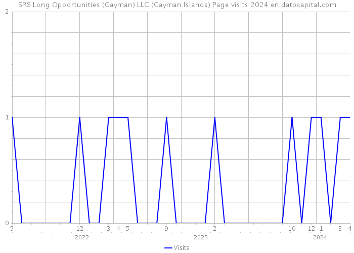 SRS Long Opportunities (Cayman) LLC (Cayman Islands) Page visits 2024 