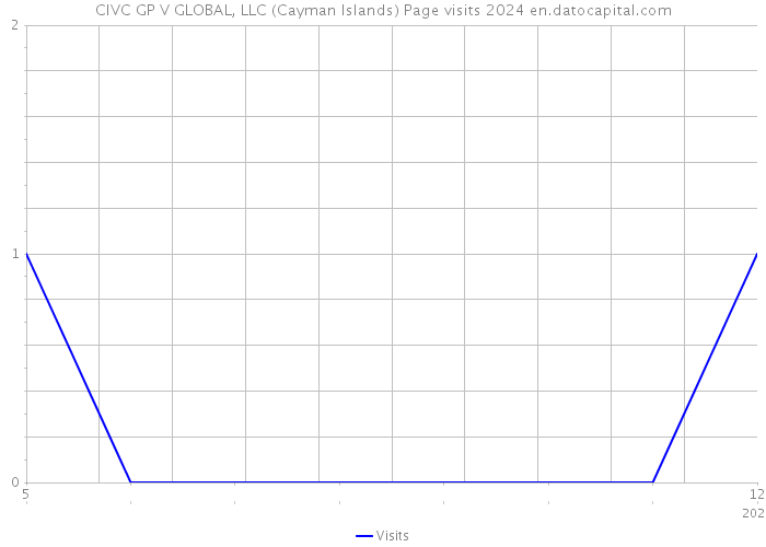 CIVC GP V GLOBAL, LLC (Cayman Islands) Page visits 2024 