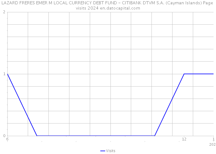 LAZARD FRERES EMER M LOCAL CURRENCY DEBT FUND - CITIBANK DTVM S.A. (Cayman Islands) Page visits 2024 