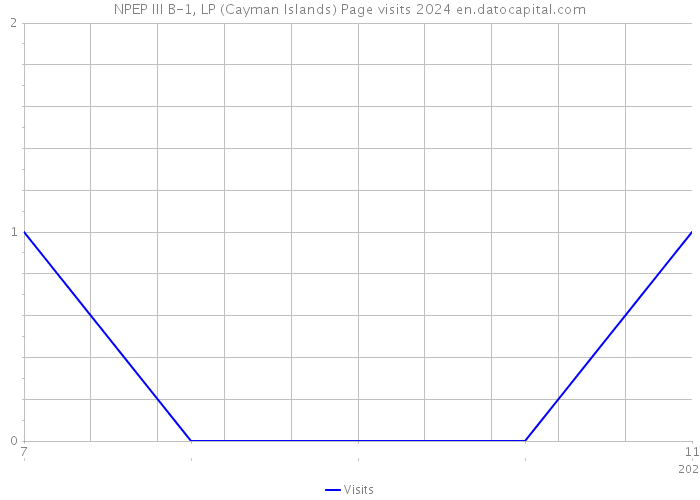 NPEP III B-1, LP (Cayman Islands) Page visits 2024 