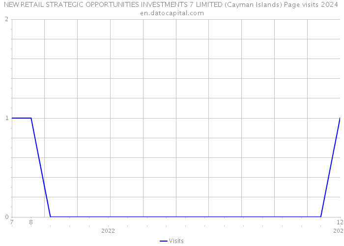 NEW RETAIL STRATEGIC OPPORTUNITIES INVESTMENTS 7 LIMITED (Cayman Islands) Page visits 2024 