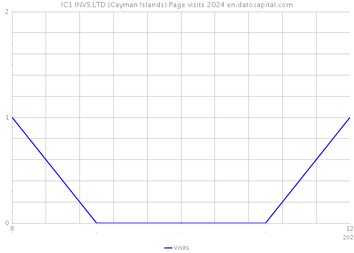 IC1 INVS.LTD (Cayman Islands) Page visits 2024 
