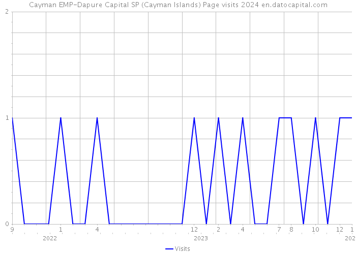 Cayman EMP-Dapure Capital SP (Cayman Islands) Page visits 2024 