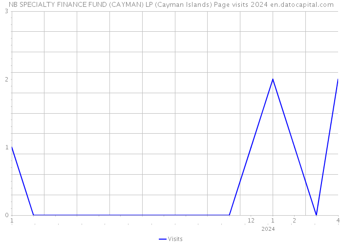NB SPECIALTY FINANCE FUND (CAYMAN) LP (Cayman Islands) Page visits 2024 