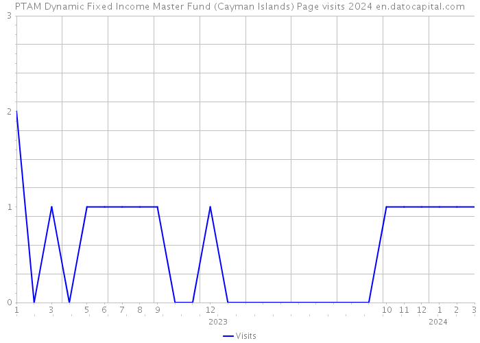 PTAM Dynamic Fixed Income Master Fund (Cayman Islands) Page visits 2024 