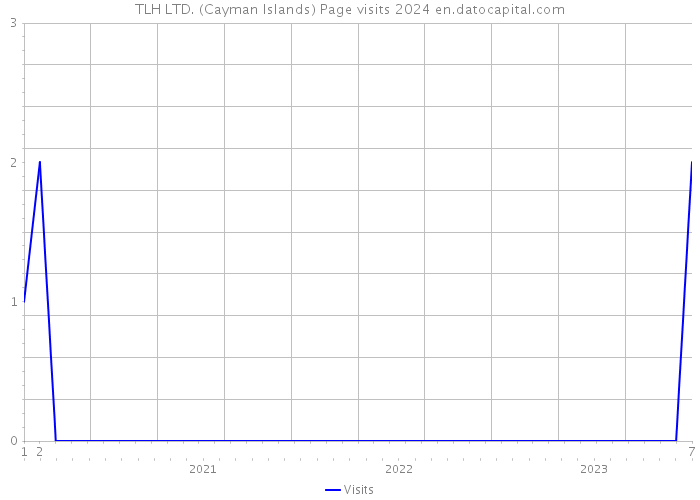 TLH LTD. (Cayman Islands) Page visits 2024 