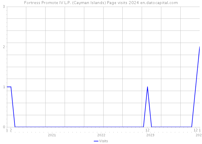 Fortress Promote IV L.P. (Cayman Islands) Page visits 2024 