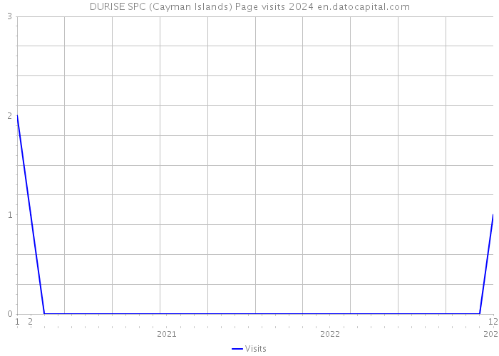 DURISE SPC (Cayman Islands) Page visits 2024 