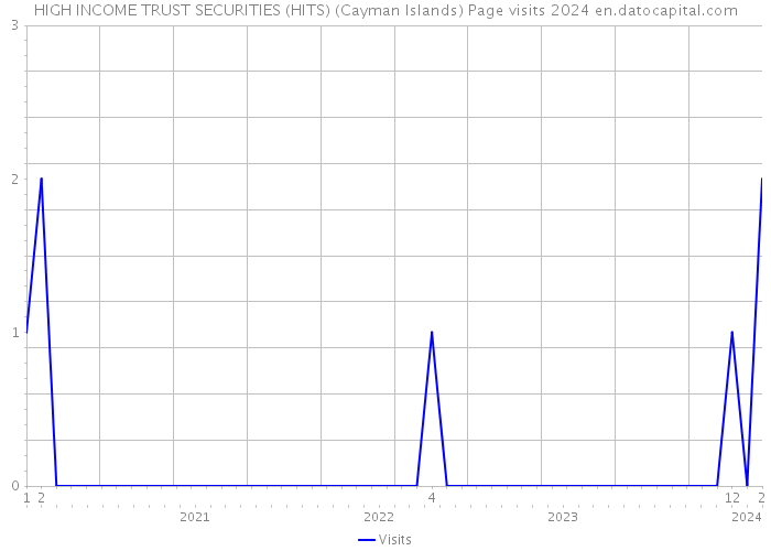 HIGH INCOME TRUST SECURITIES (HITS) (Cayman Islands) Page visits 2024 