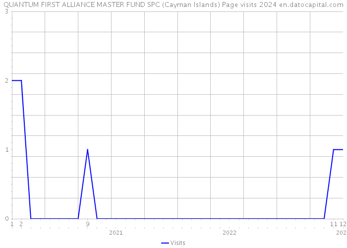 QUANTUM FIRST ALLIANCE MASTER FUND SPC (Cayman Islands) Page visits 2024 