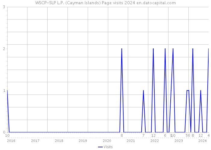 WSCP-SLP L.P. (Cayman Islands) Page visits 2024 