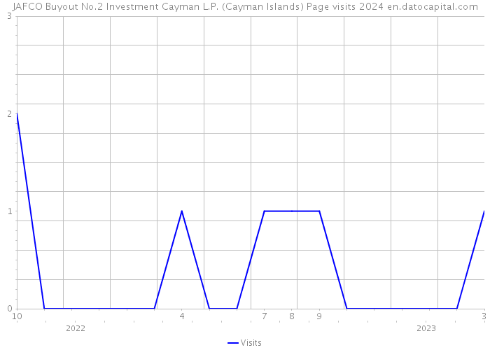 JAFCO Buyout No.2 Investment Cayman L.P. (Cayman Islands) Page visits 2024 