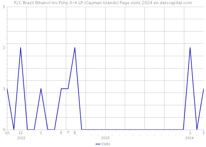 R/C Brazil Ethanol Inv Pshp II-A LP (Cayman Islands) Page visits 2024 