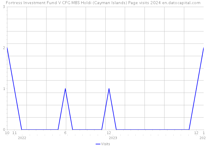 Fortress Investment Fund V CFG MBS Holdi (Cayman Islands) Page visits 2024 