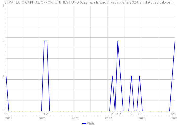 STRATEGIC CAPITAL OPPORTUNITIES FUND (Cayman Islands) Page visits 2024 