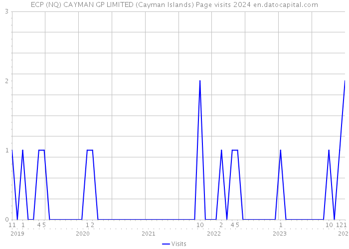 ECP (NQ) CAYMAN GP LIMITED (Cayman Islands) Page visits 2024 