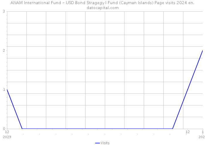 ANAM International Fund - USD Bond Stragegy I Fund (Cayman Islands) Page visits 2024 