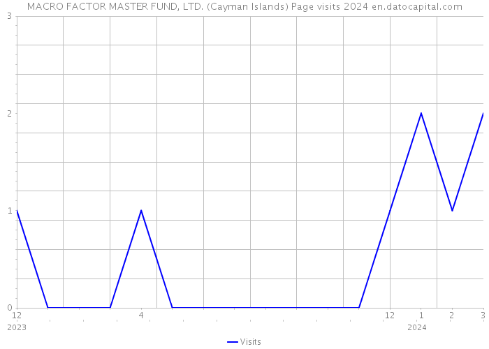 MACRO FACTOR MASTER FUND, LTD. (Cayman Islands) Page visits 2024 