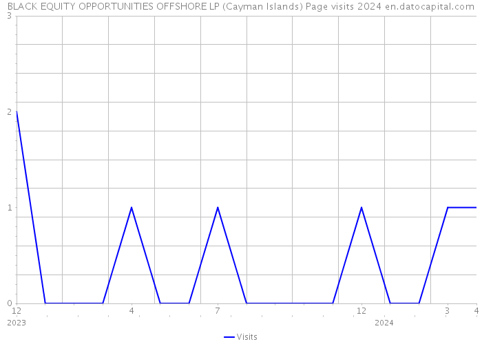 BLACK EQUITY OPPORTUNITIES OFFSHORE LP (Cayman Islands) Page visits 2024 