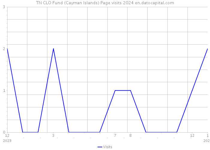 TN CLO Fund (Cayman Islands) Page visits 2024 