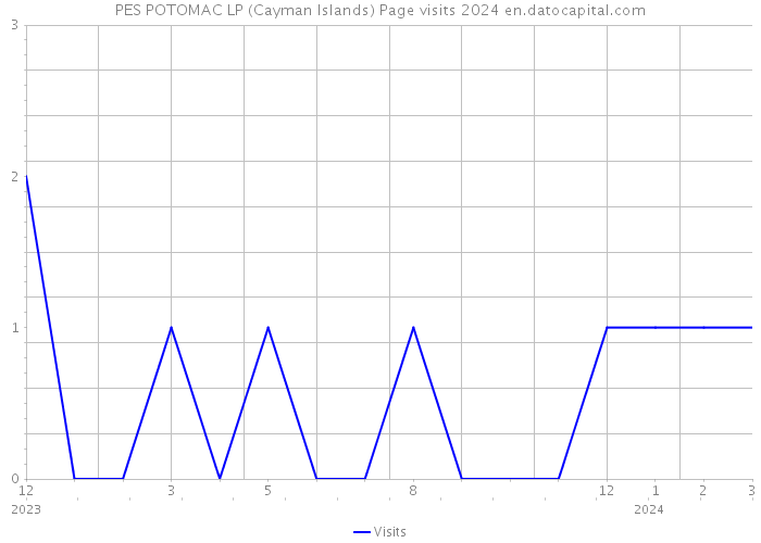 PES POTOMAC LP (Cayman Islands) Page visits 2024 