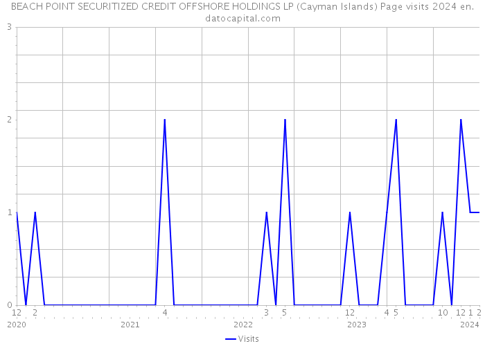 BEACH POINT SECURITIZED CREDIT OFFSHORE HOLDINGS LP (Cayman Islands) Page visits 2024 