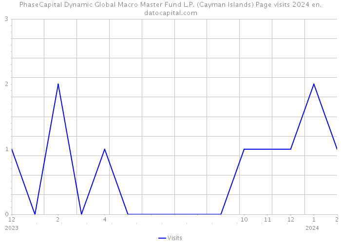 PhaseCapital Dynamic Global Macro Master Fund L.P. (Cayman Islands) Page visits 2024 