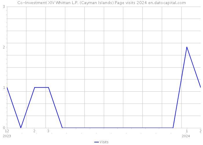 Co-Investment XIV Whittan L.P. (Cayman Islands) Page visits 2024 