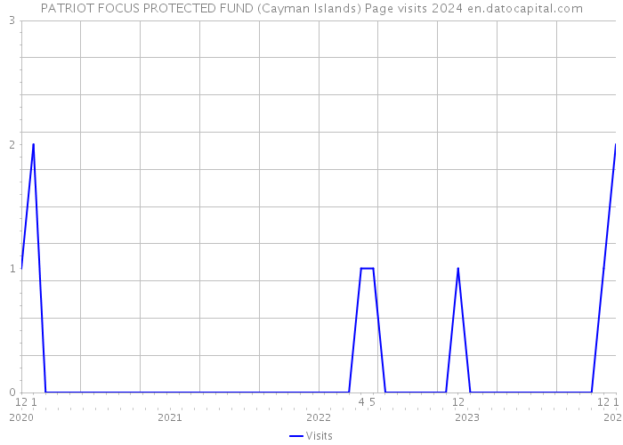 PATRIOT FOCUS PROTECTED FUND (Cayman Islands) Page visits 2024 