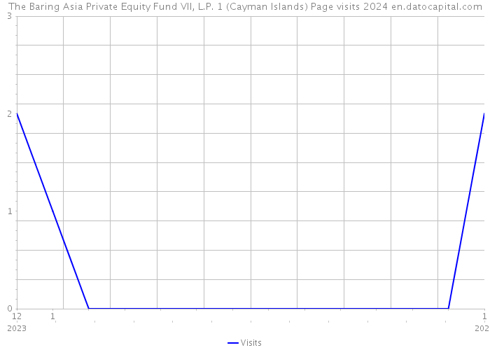 The Baring Asia Private Equity Fund VII, L.P. 1 (Cayman Islands) Page visits 2024 