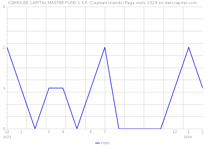 ICEHOUSE CAPITAL MASTER FUND 1 S.P. (Cayman Islands) Page visits 2024 