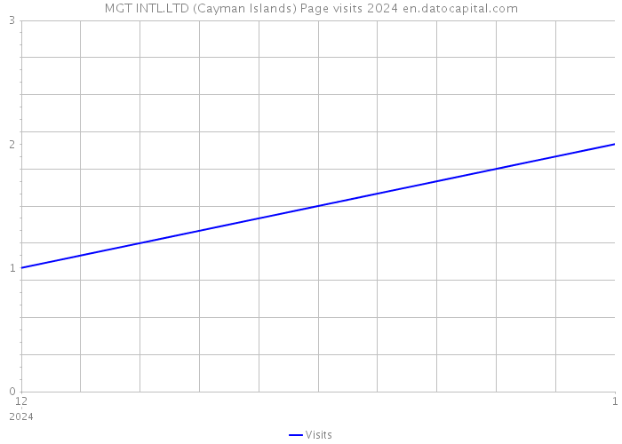 MGT INTL.LTD (Cayman Islands) Page visits 2024 