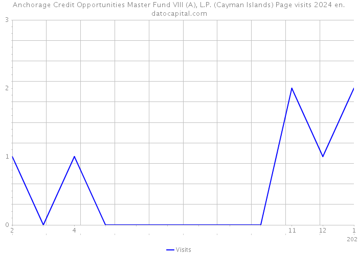 Anchorage Credit Opportunities Master Fund VIII (A), L.P. (Cayman Islands) Page visits 2024 