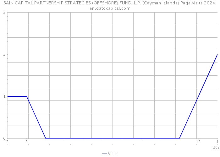 BAIN CAPITAL PARTNERSHIP STRATEGIES (OFFSHORE) FUND, L.P. (Cayman Islands) Page visits 2024 