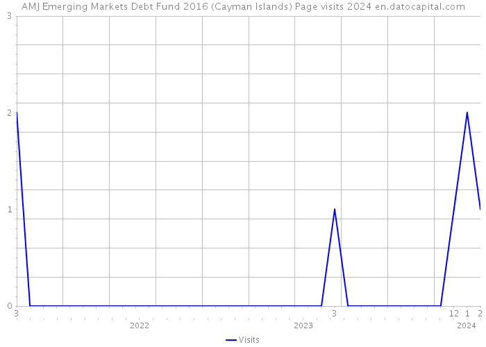 AMJ Emerging Markets Debt Fund 2016 (Cayman Islands) Page visits 2024 