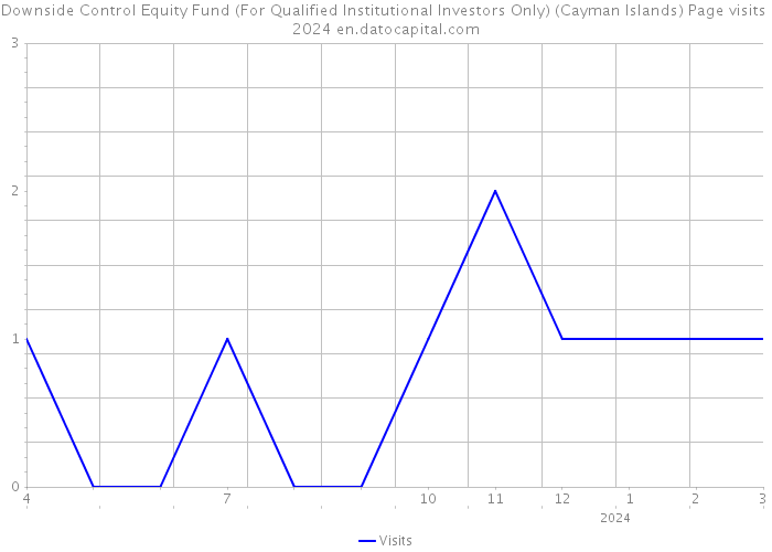 Downside Control Equity Fund (For Qualified Institutional Investors Only) (Cayman Islands) Page visits 2024 