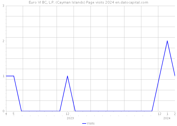 Euro VI BC, L.P. (Cayman Islands) Page visits 2024 