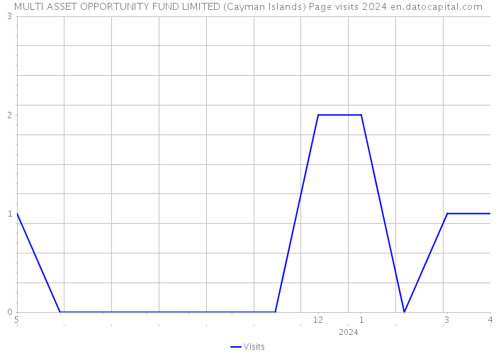 MULTI ASSET OPPORTUNITY FUND LIMITED (Cayman Islands) Page visits 2024 