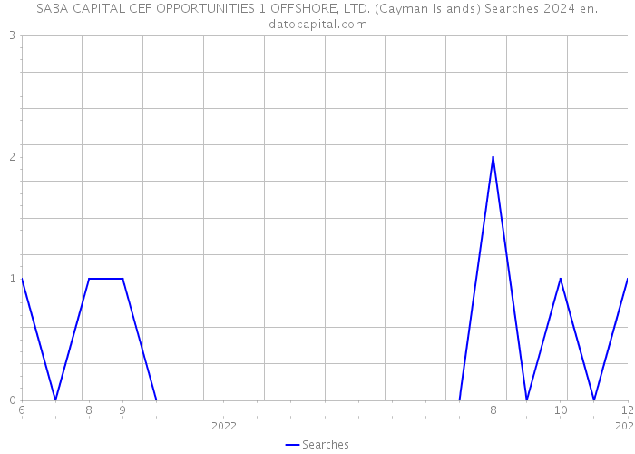SABA CAPITAL CEF OPPORTUNITIES 1 OFFSHORE, LTD. (Cayman Islands) Searches 2024 
