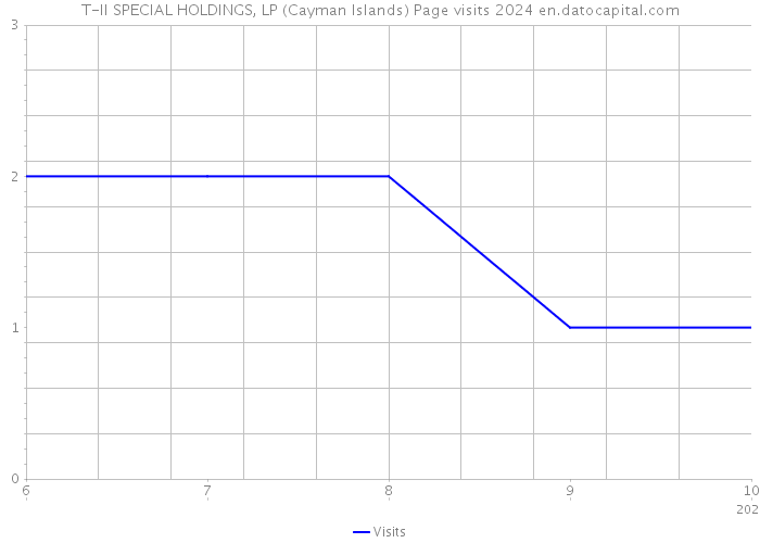 T-II SPECIAL HOLDINGS, LP (Cayman Islands) Page visits 2024 
