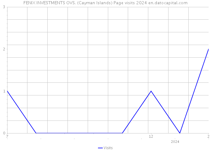 FENIX INVESTMENTS OVS. (Cayman Islands) Page visits 2024 