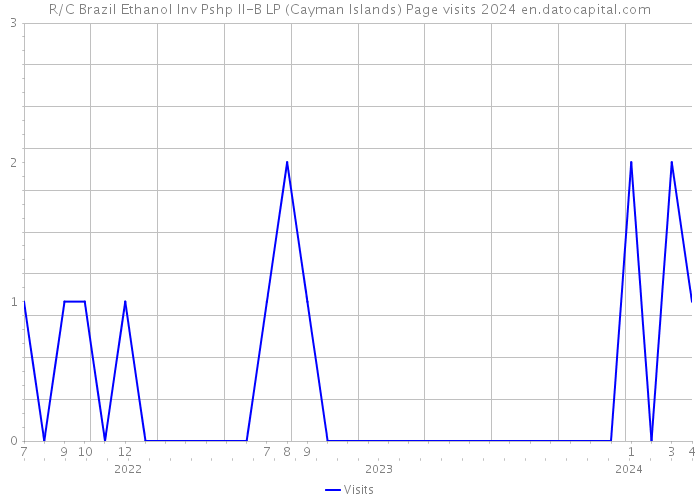 R/C Brazil Ethanol Inv Pshp II-B LP (Cayman Islands) Page visits 2024 