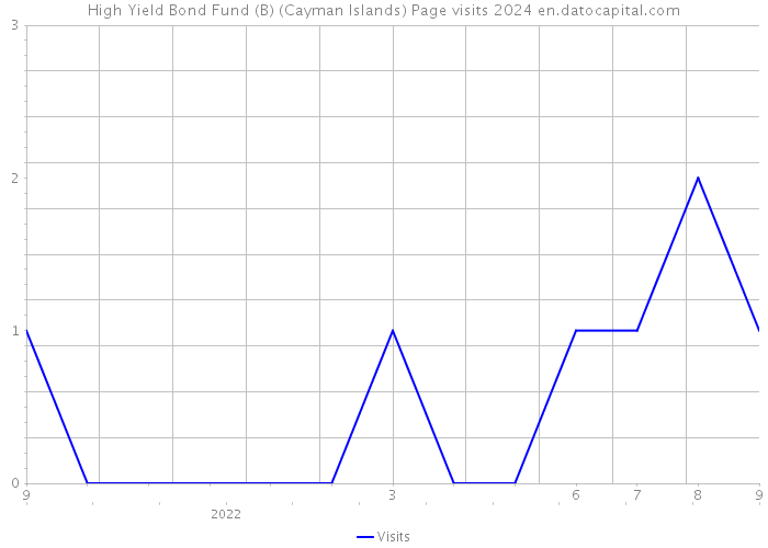 High Yield Bond Fund (B) (Cayman Islands) Page visits 2024 